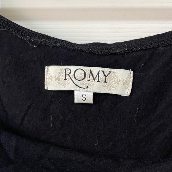 Romy Black Rouched Dress - Picture 2 of 6